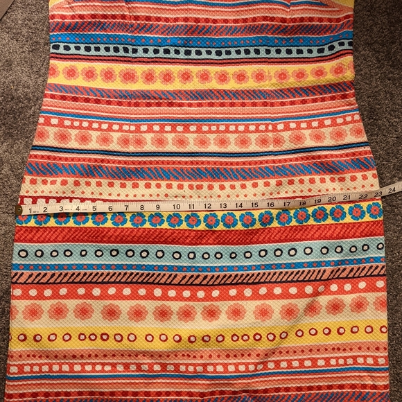 Talbot's patterned Spring dress - Picture 4 of 5